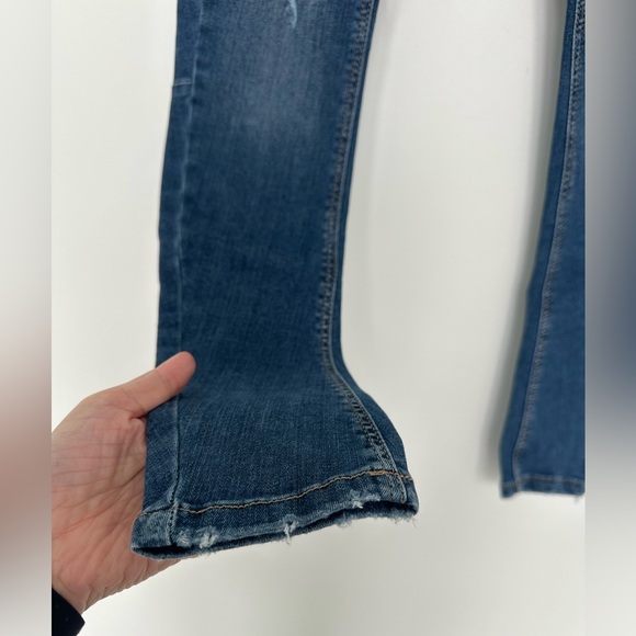 ZARA TRAFALUC DISTRESSED SKINNY JEANS - Picture 4 of 9